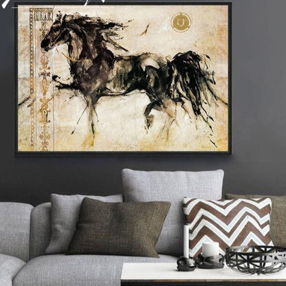 Tableau Cheval <br> Chinois
