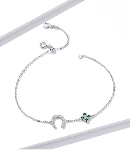 Bracelet Lucky Fer à Cheval Argent