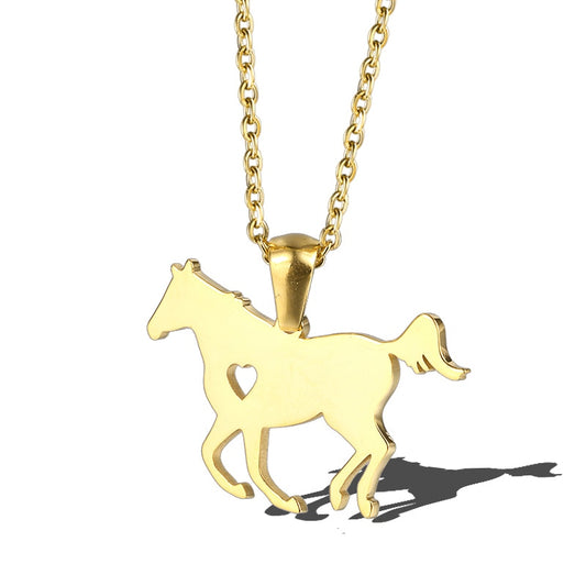 Collier cœur de cheval