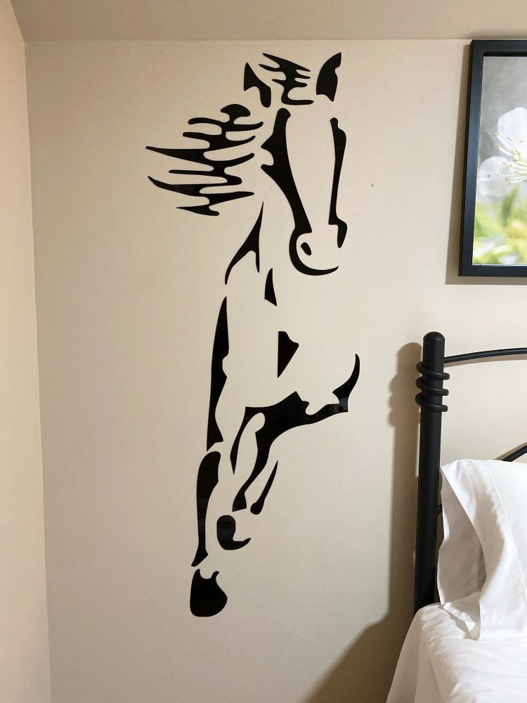 Stickers Cheval <br> Miroir Décoratif
