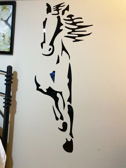 Stickers Cheval <br> Miroir Décoratif