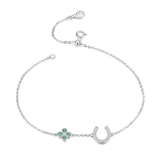 Bracelet Lucky Fer à Cheval Argent