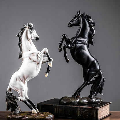 Statue Cheval Cabré