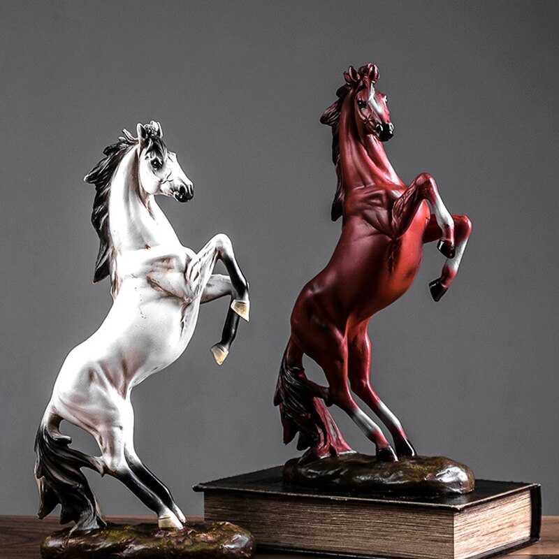 Statue Cheval Cabré