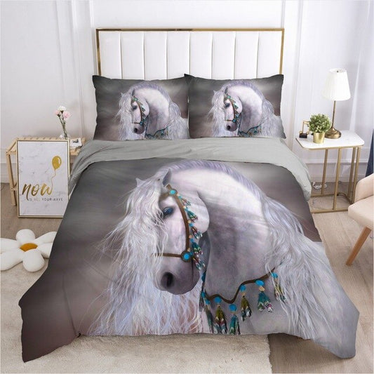 Housse de Couette Cheval Royal
