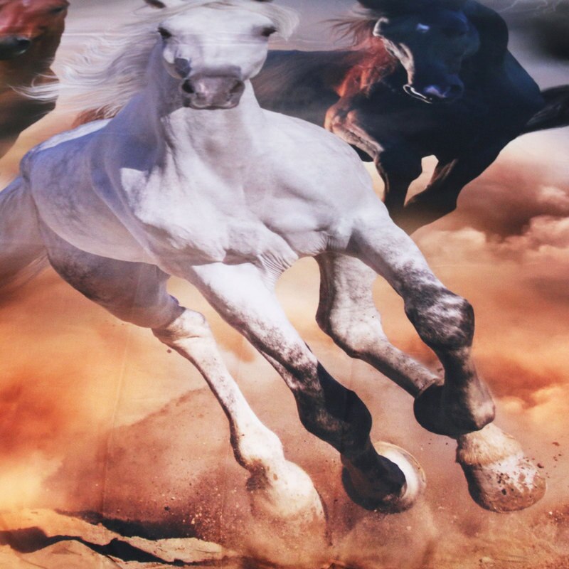 Housse de Couette Chevaux Rock