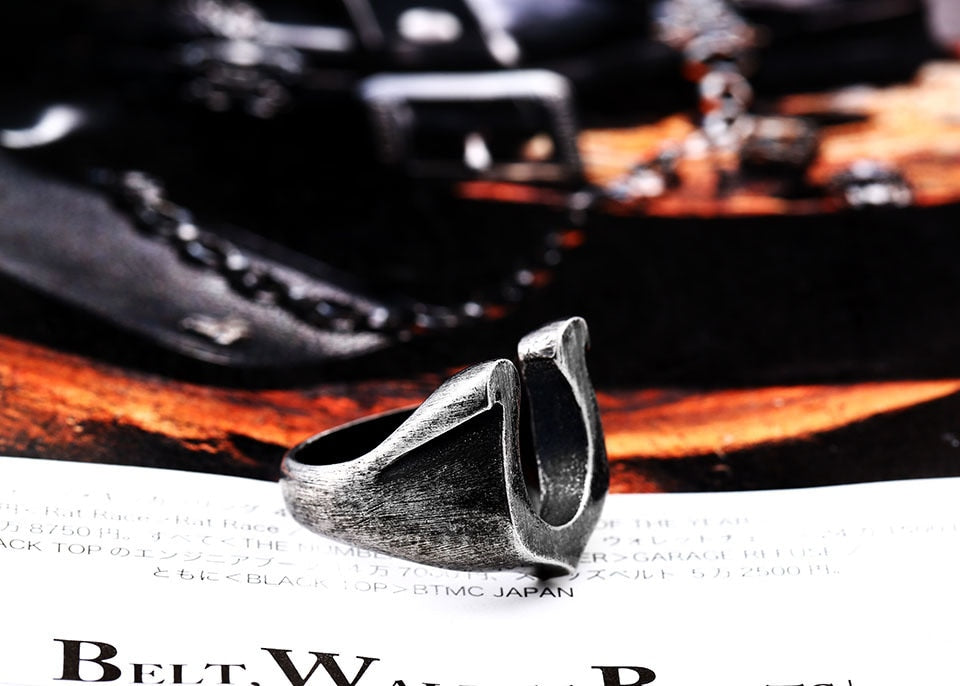 Bague Fer à Cheval Homme