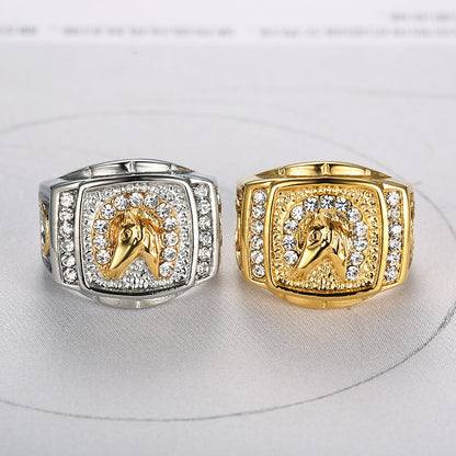 Bague Chevalière Tête de Cheval