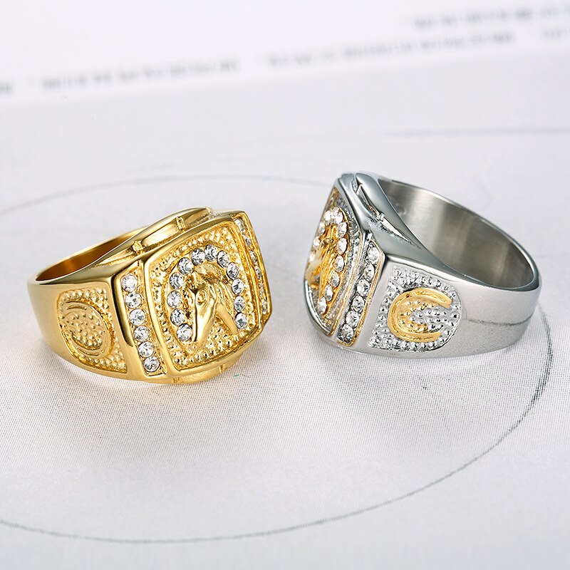 Bague Chevalière Tête de Cheval