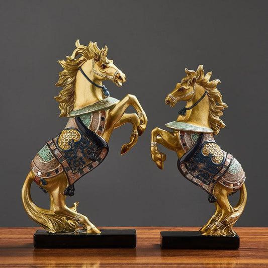 Statue Cheval <br> de guerre