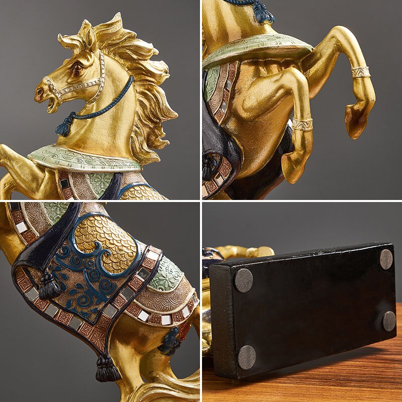 Statue Cheval <br> de guerre