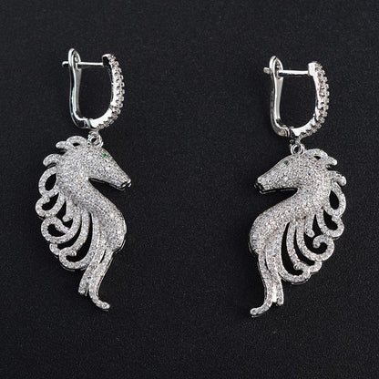 Boucles d'oreilles Cheval <br> de Mer