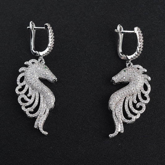 Boucles d'oreilles Cheval <br> de Mer