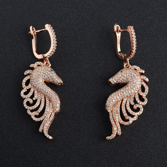 Boucles d'oreilles Cheval <br> de Mer