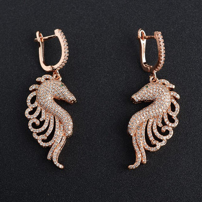 Boucles d'oreilles Cheval <br> de Mer