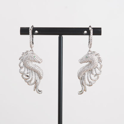 Boucles d'oreilles Cheval <br> de Mer