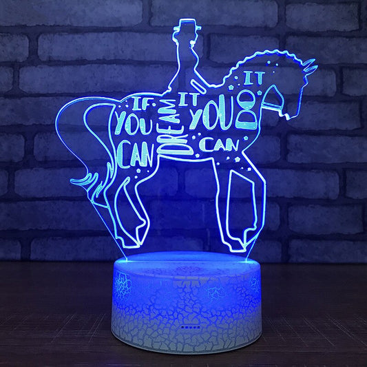 Lampe Cheval dressage