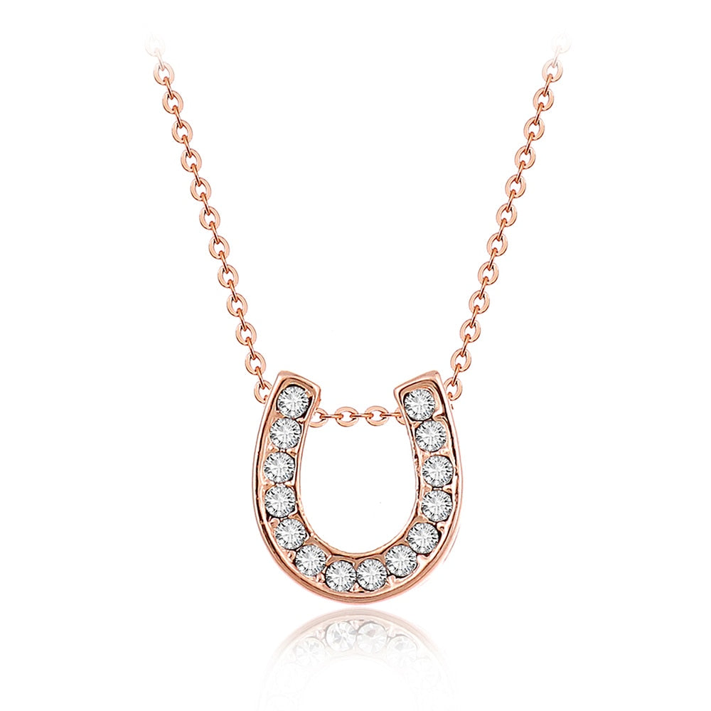 Collier Fer à Cheval cristaux