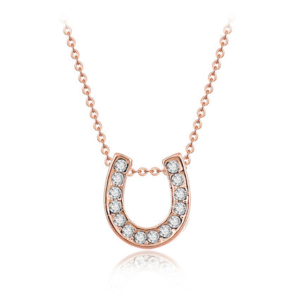Collier Fer à Cheval cristaux