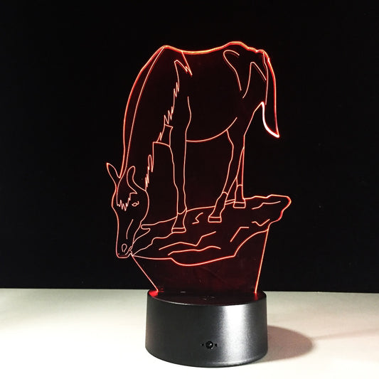 Lampe Cheval Abreuvoir