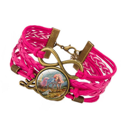 Bracelet Cheval Cuir Coloré