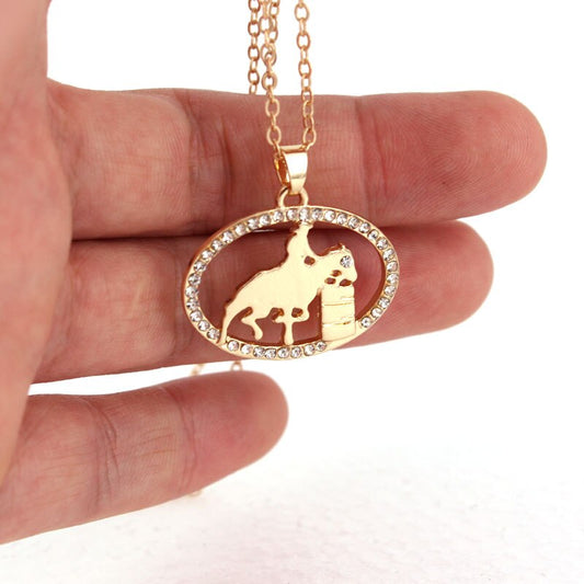Collier Cheval Concours Equitation