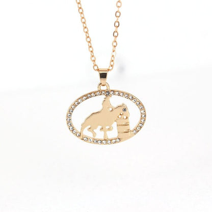 Collier Cheval Concours Equitation