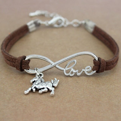 Bracelet Cheval <br> Amour infini