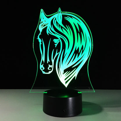 Veilleuse tête de cheval