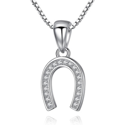 Collier fer à cheval à l'envers