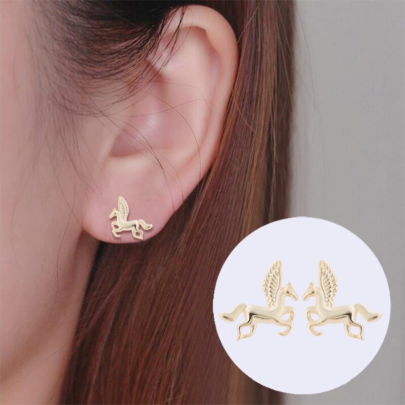 Boucles d'oreilles Pégase