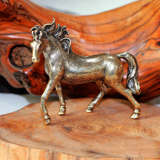 statue cheval bronze