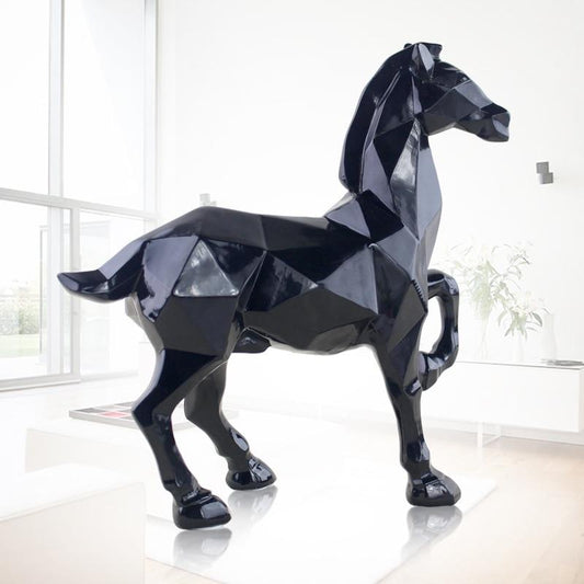 Statue Cheval Origami