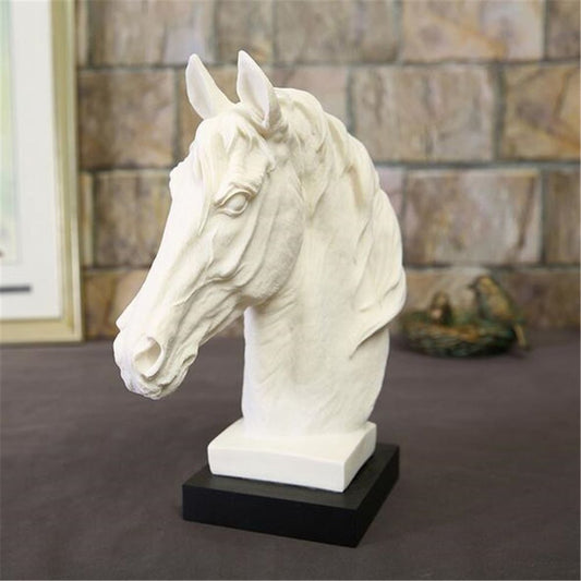 Statue tête de cheval