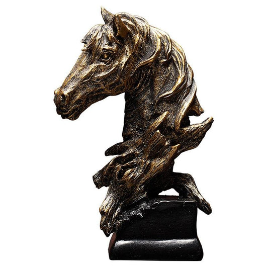 Statue Tête de Cheval