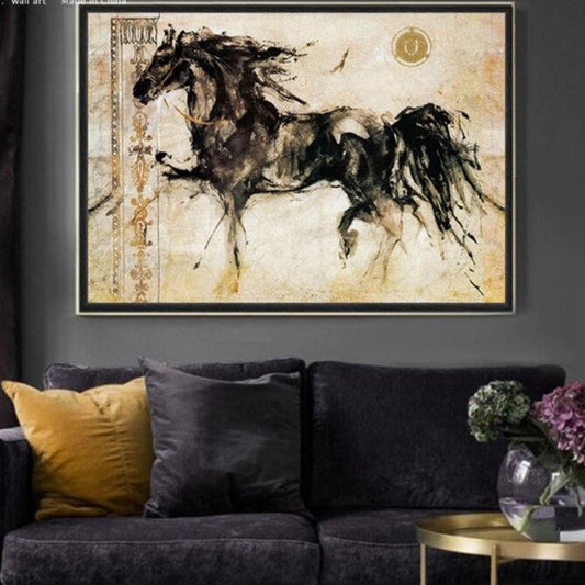 Tableau Cheval <br> Chinois