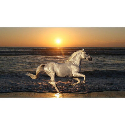 Tableau Chevaux Mer