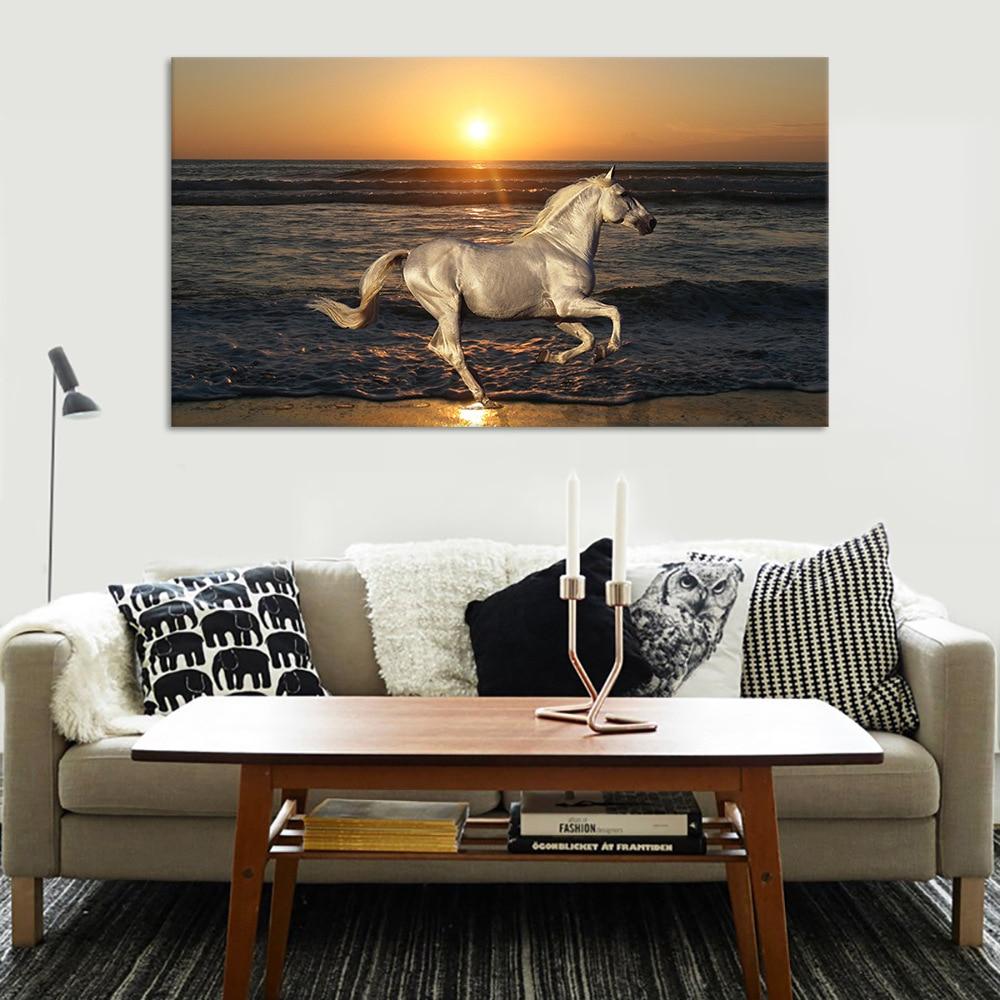 Tableau Chevaux Mer