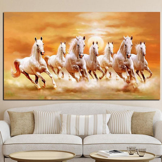 Tableau Mural Chevaux