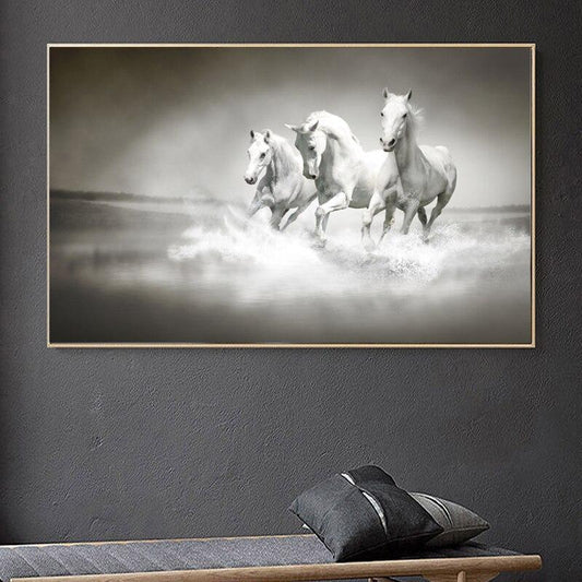 Tableaux Chevaux de Camargue